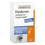 Hyaluron-ratiopharm® Augentropfen: Für die Befeuchtung...