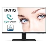 BenQ GW2780 68.58 cm (27 Zoll) LED monitor (Full-HD, Eye-Care, IPS-Panel technology, HDMI, DP, loudspeaker) black, Schwarz