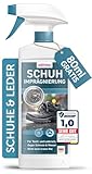 PLINTEX® Schuh Imprägnierspray 580ml - effektiv gegen Regen & Nässe - Schuh Textilien Imprägnierung 100% biologisch abbaubar - Schuhimprägnierung