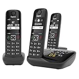 Gigaset AS690A Trio - 3 Schnurlose DECT-Telefone mit...