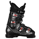 ATOMIC HAWX PRIME 90 Skischuhe - Größe 24/24.5 - Alpin-Skischuh in Schwarz - Boots mit 3D Knöchel & Ferse für präzisen Sitz - mittelbreite Skistiefel für Fortgeschrittene