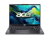Acer Aspire Go 15 (AG15-51P-77NH) Laptop | 15,3' WUXGA IPS Display | Intel Core i7-1355U | 16 GB RAM | 512 GB SSD | Intel Iris Xe Grafik | Windows 11 | QWERTZ Tastatur | grau