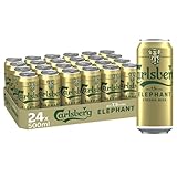 Carlsberg Elephant 7,5 % Vol. Dosenbier 0,5 l | 24 Starkbier...