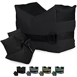 Feyachi Outdoor Schießenauflage Taschenauflage vorne & hinten Unterstützung SandBag Stand Halterungen mit 600 Denier Polyester dauerhafte Konstruktion und Wasserbeständigkeit für Gewehr Jagd