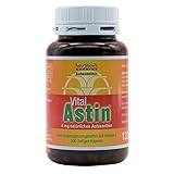 VitalAstin Astaxanthin 300 Kapseln I Das Original - Ivarssons VitalAstin mit 4 mg natürlichem Astaxanthin I Zellschutz