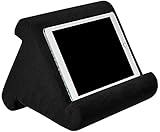 HEZHU Tablet Ständer Kissen Kissenständer Buchablage Multi Angle Soft Bed Pillow Holder Tragbarer Dreieck Tablet Ständer (Schwarz)