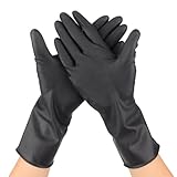 Wiederverwendbare Latex Handschuhe, Salon Haarfarbe Handschuhe Zum Schutz Gegen Haarfärbemittel, Wiederverwendbare Handschuhe Für Küchenarbeit, Rutschfeste Haarfärbehandschuhe