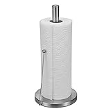 Haushalt International Küchenrollenhalter Edelstahl Küchenrolle Halter Küchenpapierhalter