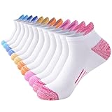 Niofind Sneaker Socken Damen Füßlinge Baumwolle...