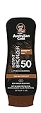 Australian Gold SPF 50 Lotion + Bronzer, 237 ml