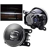 Neue Generation LED Nebelscheinwerfer Paar für For.d Focus FIESTA Escort Edge Ecosport Explorer Raptor C-MAX FUSION Ranger Taurus TRANSIT 2001 2004 2010 2011 2012 2013 2015 2017 2021 2023