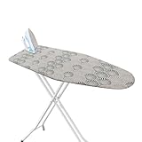 Bügeltischbezug – elastische Unterlage für Bügelbrett, wärmeleitender Griff, faltbar, für Nähen, Quilten, Wohnung, Waschküche, Schlafsaal, Schrank