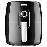 Digitale Mini Luftfriteuse, Ölfrei Französisch Fo Air Friteuse Rno Elektrische Friteuse für Zuhause Einfache Verwendung Reine schwarz1 hohe Ehrgeiz Stabilize