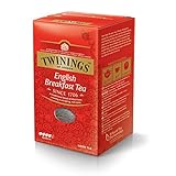 Twinings English Breakfast Tea - Schwarzer Tee lose in der Tee-Dose - kräftiger Schwarztee aus hochwertigen Teeblättern, gepflückt in Sr, Lankas und Indiens besten Teegärten, 200 g