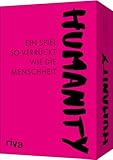 Humanity – Ein Spiel so verrückt wie die Menschheit: Kartenspiel für Erwachsene mit schwarzem Humor. Witziges Geschenk und Mitbringsel zum nächsten Spieleabend. Ab 18 Jahren