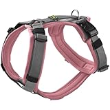 HUNTER Hundegeschirr Maldon UP, Farbe: Altrosa/grau, weich...