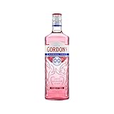 Gordon's Premium Pink 0,0 % Alkoholfrei | Gin-Alternative | Erfrischend lecker | Himbeer- und Erdbeergeschmack | 0,0 % vol | 700 ml Einzelflasche |