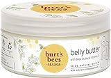 Burt's Bees Mama Bee parfümfreie Körperbutter, für den Bauch, 185 g Tiegel