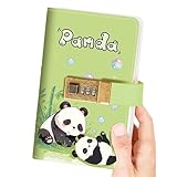 Sparbuch – mit Zahlenschloss | niedlicher Geldspar-Buch / Bargeld-Organizer, für Verwaltung, Budgetierung, Aufbewahrung von Kindern und Erwachsenen, finanzielle Ziele, Bildung, Geburtstag