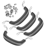 Toyvian 4 STÜCKE Edelstahl Topfdeckelgriffe Ersatzknöpfe Hitzebeständig Rostfrei Einfache Montage Kompatibel mit Verschiedenen Kochtöpfen und Pfannen Praktische Küchenzubehörteile