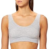 CALIDA Elastic Bustier Damen, mit breitem Softbund, natürlich atmungsaktive und weiche Single Jersey-Qualität