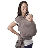 Boba Baby Wrap, das elastische Tragetuch aus weichem Sommersweat, sehr einfach zu binden, ideal für Neugeborene und Kleinkinder bis 16 kg