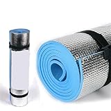 Camping Isomatte Outdoor-Campingmatte, Luftmatratze, Picknickdecke, Picknickmatte, feuchtigkeitsbeständige Strandmatte, Aluminiumfolienmatte