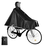 ANYOO Wasserdicht Radfahren Regen Poncho Portable Leichte...