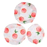 TIDTALEO 3Stücke Teiliges Set Elastische Schüsselabdeckungen aus Baumwolle Wiederverwendbare Lebensmittelverpackungen für Frischhaltetücher für und Partys