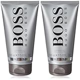 BOSS BOTTLED Shower-Gel, orientalisch-holziger Herrenduft mit Zimt und Moschusnoten für vielseitige Männer, 150ml (Packung mit 2)