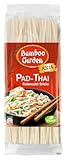 Bamboo Garden - Pad-Thai Reisnudel Sticks , Für traditionelle Nudelgerichte wie Pad-Thai , Vegan , 1 x 300 g (Verpackungsdesign kann abweichen)