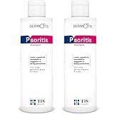 PsoriTIS 10% Urea Shampoo - Seborrhoische und Zu Psoriasis Neigende Kopfhaut | Seborrhoische Dermatitis, Schuppen, Ichthyosis | Juckende, Schuppige, Entzündete Haut | Weizenkeimöl - 2 x 120ml