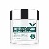 Retinol Gesichtscreme, IFUDOIT Face Feuchtigkeitscreme mit 2,5% Retinol, Hyaluronsäure, Tag und Nacht Anti-Aging-Creme für Frauen und Männer, für Alle Hauttypen