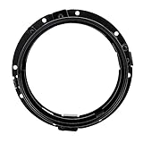 7-Zoll-runde Scheinwerfer Halterung Ring, runde Ringhalterung für Autoscheinwerfer für Wrangler LED-Scheinwerfer-Chromhalterung(Schwarz)