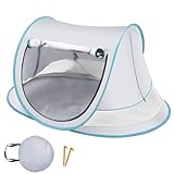 doyandader Strandzelt Für Baby | Kinder Sonnenschutz Strandmuschel - UPF 50+ Sanddicht Klappbar Outdoor Sonnenschutz Für Seen Angeln Picknick Wandern Camping Urlaub Garten Park