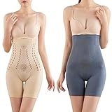 Shapewear Damen Body, Comfortable and Breathable Fabric Elastisch Body Shaper Shapewear Für Damen Body Shaper High Waisted Shaping Panties Bauchweg Damen Shapewear