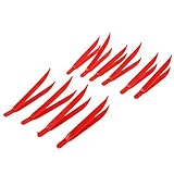 10 Stück antistatische Kunststoff-Pinzetten, hitzebeständig, Wartung, Reparatur