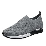 Sneaker Damen Running Tennis Schuhe Freizeit Straßenlaufschuhe Fashion Leichtgewichts Atmungsaktiv Walkingschuhe Outdoor Fitness Jogging Sportsschuhe Sportschuhe für Outdoor Walking Wanderung