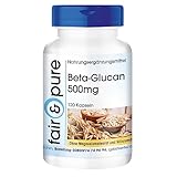 Fair & Pure® - Beta-Glucan Kapseln 500mg aus Hafer - vegan - natürlich - ohne Magnesiumstearat - 120 Kapseln