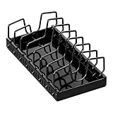 Ausziehbarer - Und Pfannen-Organizer, Platzsparende Schiebeaufbewahrung, 42 X 21 Cm, Selbstklebendes Haltergestell, Verstellbarer Topfdeckel-Organizer Mit Riemenscheibe, Starke Tragfähigkeit, Für