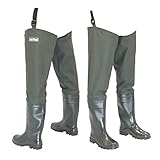 FortMen Watstiefel Herren Anglerhose mit Stiefel...