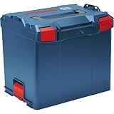 Bosch Professional Handwerkoffersystem L-BOXX 374 (Belastbarkeit bis 100 kg, eine Traglast bis 25 kg und eine Zugfestigkeit von 50 kg, Material: ABS Plastik, PA6 Kunststoff)