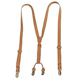 Oxtxuzdm Stilvolle Hosenträger in X Form Verstellbare Länge Geeignet Für Die Meisten Männer Und Frauen Metallclip Vielseitiger Anlass Trendige Hosenträger