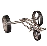 Parccurate Kolibri Edelstahl Lithium Elektrotrolley Golfcaddy, klappbar, mit Fernsteuerung