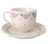 Tasse Kaffeetassen Becher Tassen Mugs 250ml Flower Teacup with Saucer Ceramic Coffee Mug Set Couple Breakfast Milk Cup Dessert Plate Kaffeebecher Teetasse