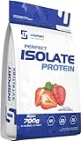 INSPORT Nutrition - PERFECT ISOLATE PROTEIN - Professionelles Sport-Supplement - Protein-Isolat - BCAA - EAA - Pure WPI - 23 Portionen - 700g Pulver - Geschmack: (Erdbeere)