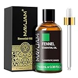MAYJAM Fenchel Ätherisches Öl 100ML, Fenchelöl für Diffusor, Luftbefeuchter, DIY, Home，Wardrobes