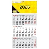 Idena 12071-3 Monatskalender 2026 in der Größe 24 x 45 cm,...