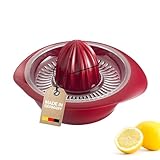 Westmark 3091227R Zitrus-Orangenpresse Limetta 0,5 L, rot