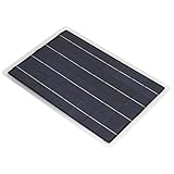 MasYosh 12-V-Solarbatterieladegerät, Integrierter MPPT-Laderegler mit Wasserdichtem und Feuerfestem IP67-Schutz, für 12-V-Gleichstrombatterie-Rasenmäher für Autos, Boote und Wohnmobile (20W)